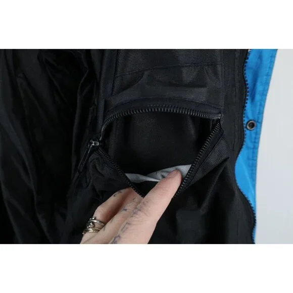 Vintage 80s 90s The North Face Mens Medium Goretex Color Block Waterproof Jacket